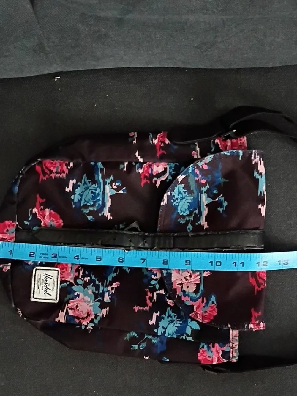 Herschel Supply Company Floral Crossbody Bag in Dark Brown